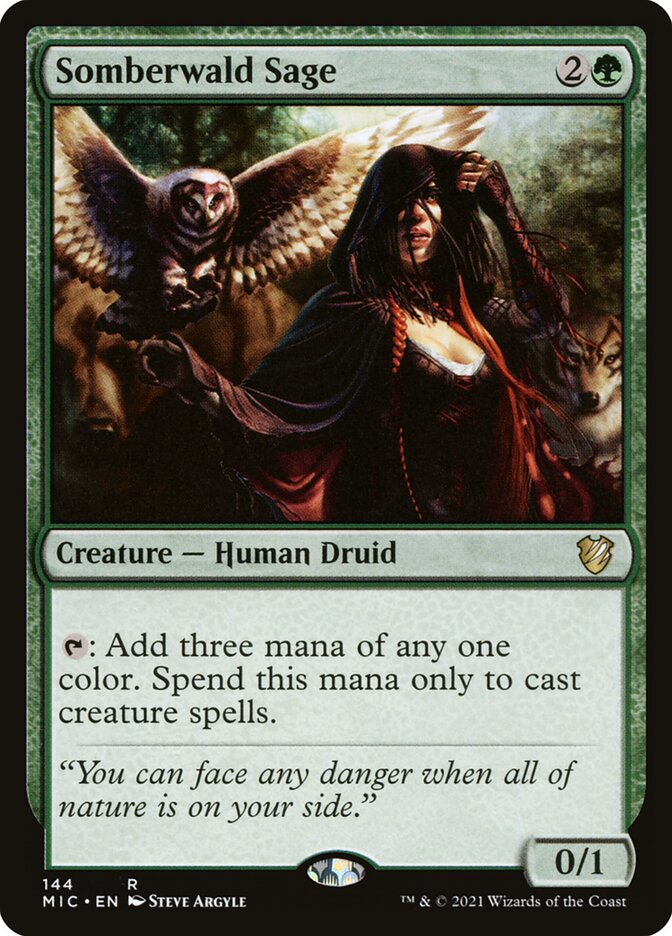 Somberwald Sage 144/38 (Commander: Innistrad: Midnight Hunt)  | Good Games Modbury