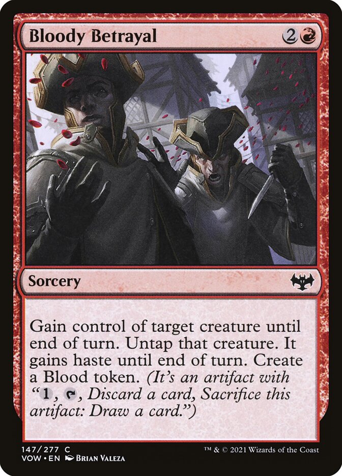 Bloody Betrayal 147/277 (Innistrad: Crimson Vow)  | Good Games Modbury