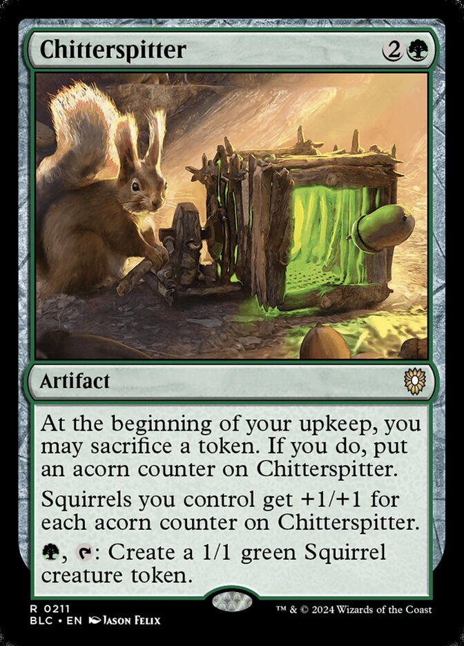Chitterspitter 211 (Commander: Bloomburrow)  | Good Games Modbury