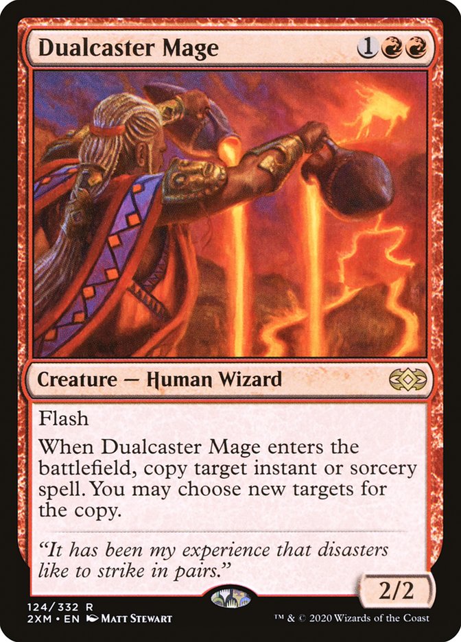 Dualcaster Mage 124/332 (Double Masters)  - Foil | Good Games Modbury