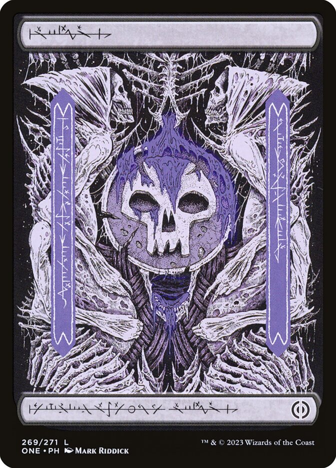Swamp 269 (Phyrexia: All Will Be One)  - Full Art Foil | Good Games Modbury