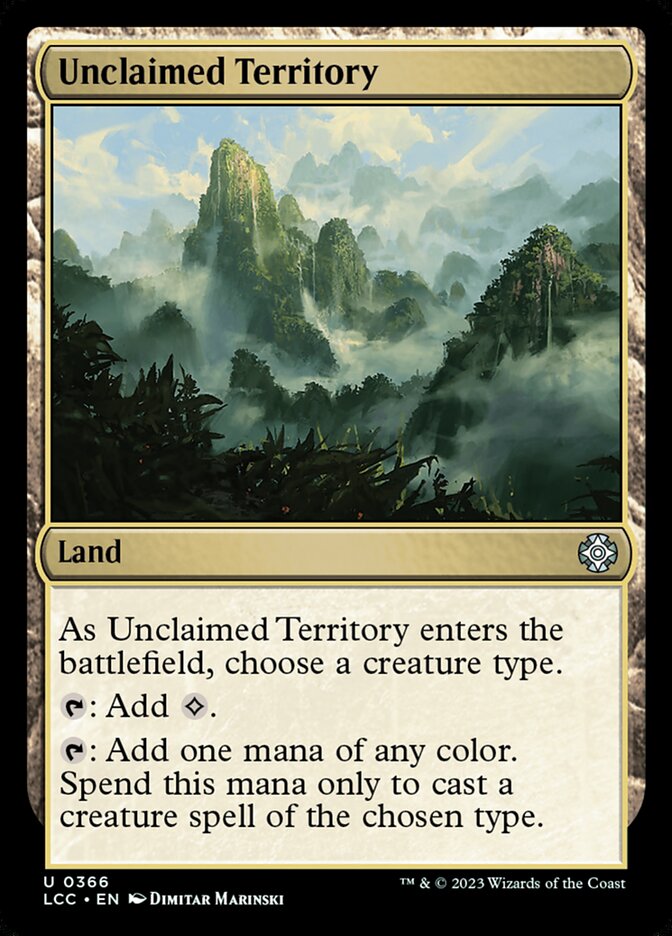 Unclaimed Territory 366 (Commander: The Lost Caverns of Ixalan)  | Good Games Modbury
