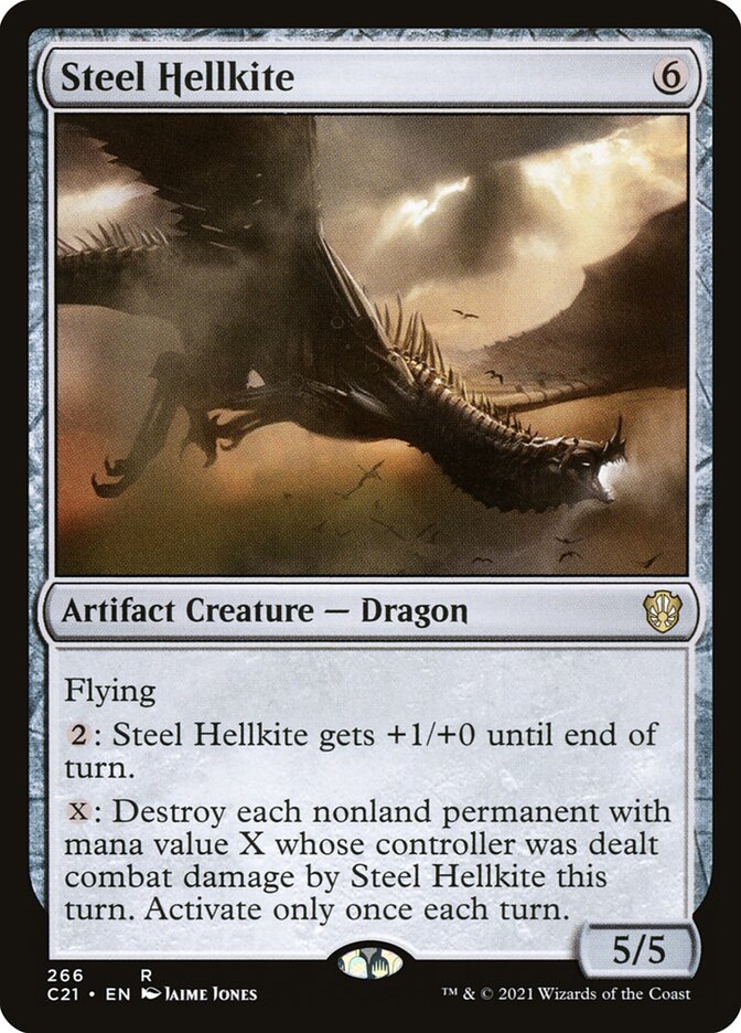 Steel Hellkite 266/81 (Commander 2021)  | Good Games Modbury