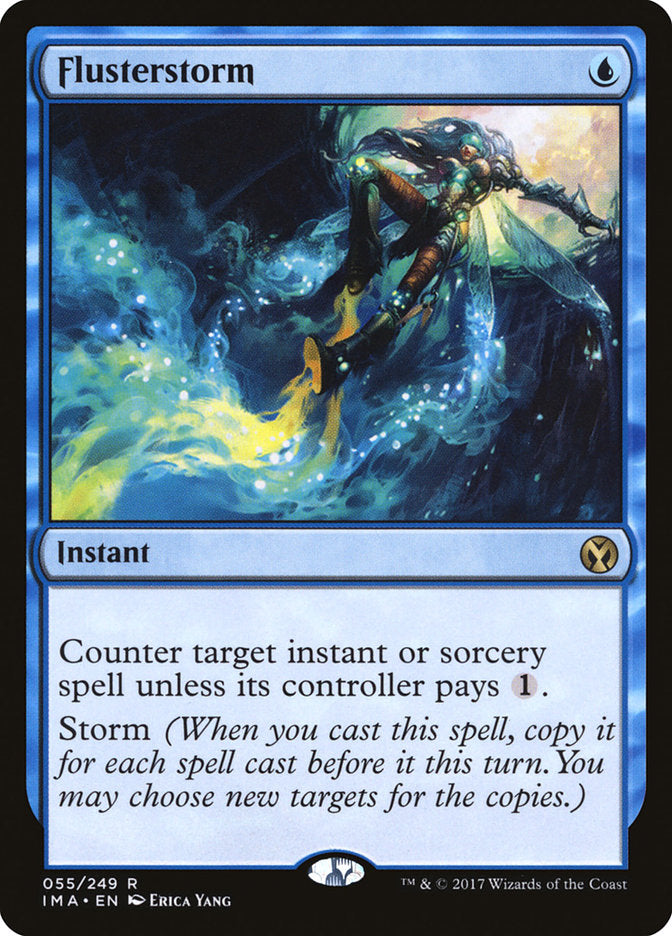 Flusterstorm 55/249 (Iconic Masters)  - Foil | Good Games Modbury