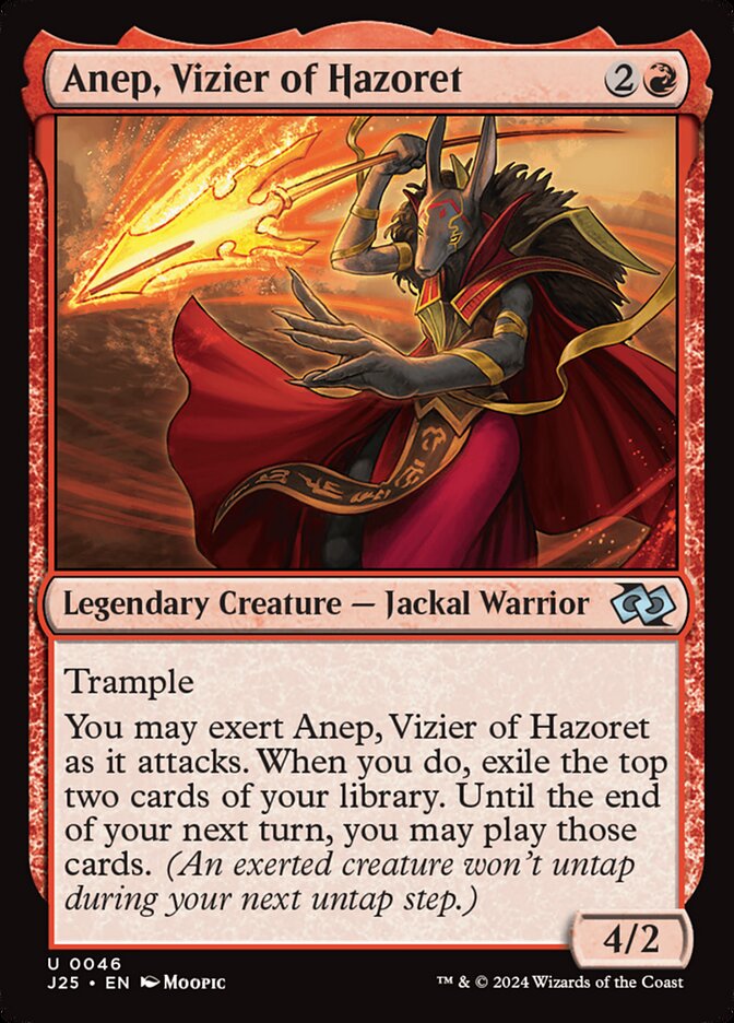 Anep, Vizier of Hazoret 46/779 (Foundations Jumpstart)  | Good Games Modbury