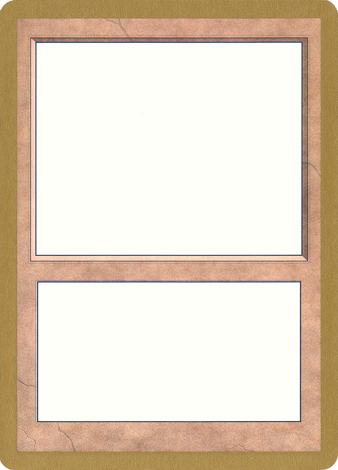 Blank Card  (World Championship Decks)  | Good Games Modbury