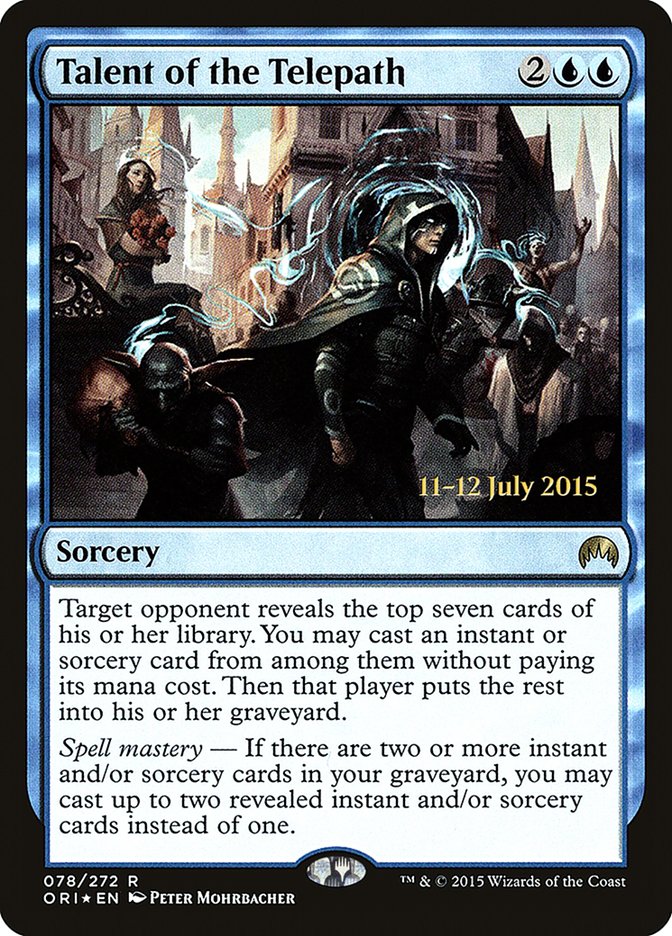 Talent of the Telepath 78 (Prerelease Cards)  - Foil | Good Games Modbury