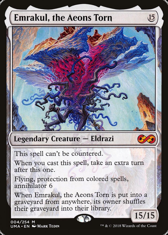 Emrakul, the Aeons Torn 4 (Ultimate Masters)  - Foil | Good Games Modbury