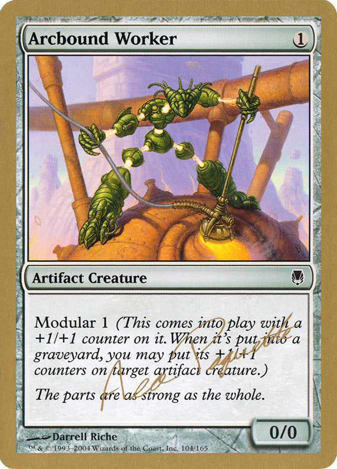 Arcbound Worker ap104a/103 (World Championship Decks)  | Good Games Modbury
