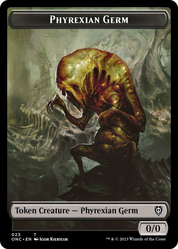 Phyrexian Germ Token 23 (Commander: Phyrexia: All Will Be One)  | Good Games Modbury