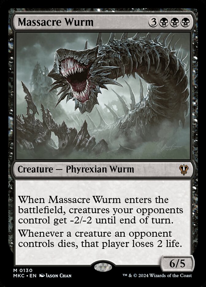 Massacre Wurm 130 (Commander: Murders at Karlov Manor)  | Good Games Modbury