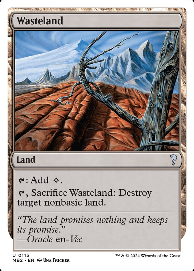 Wasteland 115/390 (Mystery Booster 2)  | Good Games Modbury