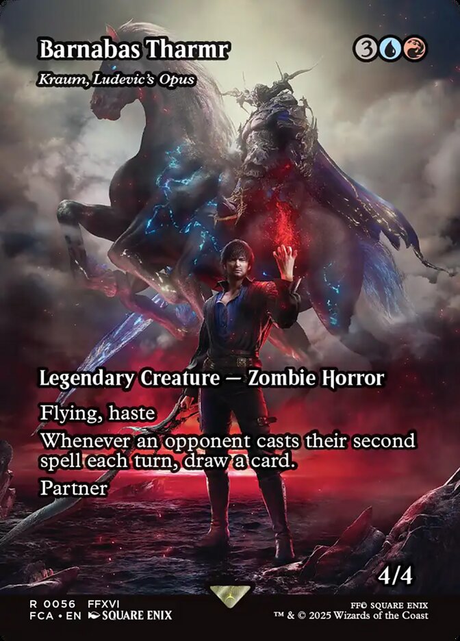 Barnabas Tharmr - Kraum, Ludevic's Opus 56/64 (FINAL FANTASY: Through the Ages)  - Showcase Foil | Good Games Modbury