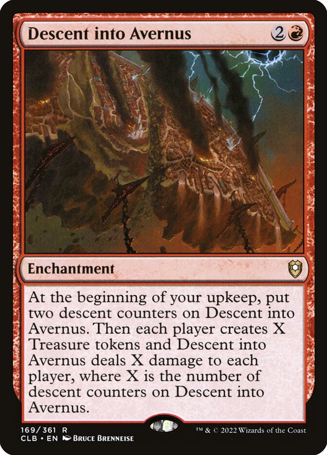 Descent into Avernus 169 (Commander Legends: Battle for Baldur's Gate)  - Foil | Good Games Modbury