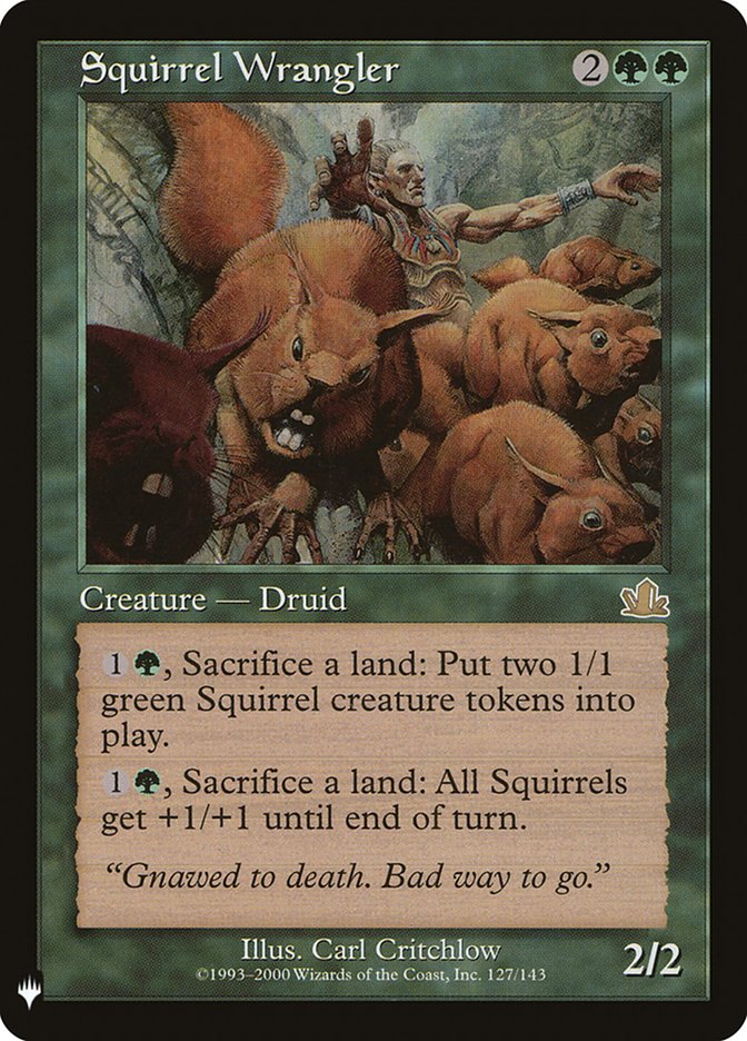 Squirrel Wrangler PCY-127/5075 (The List Reprints)  | Good Games Modbury