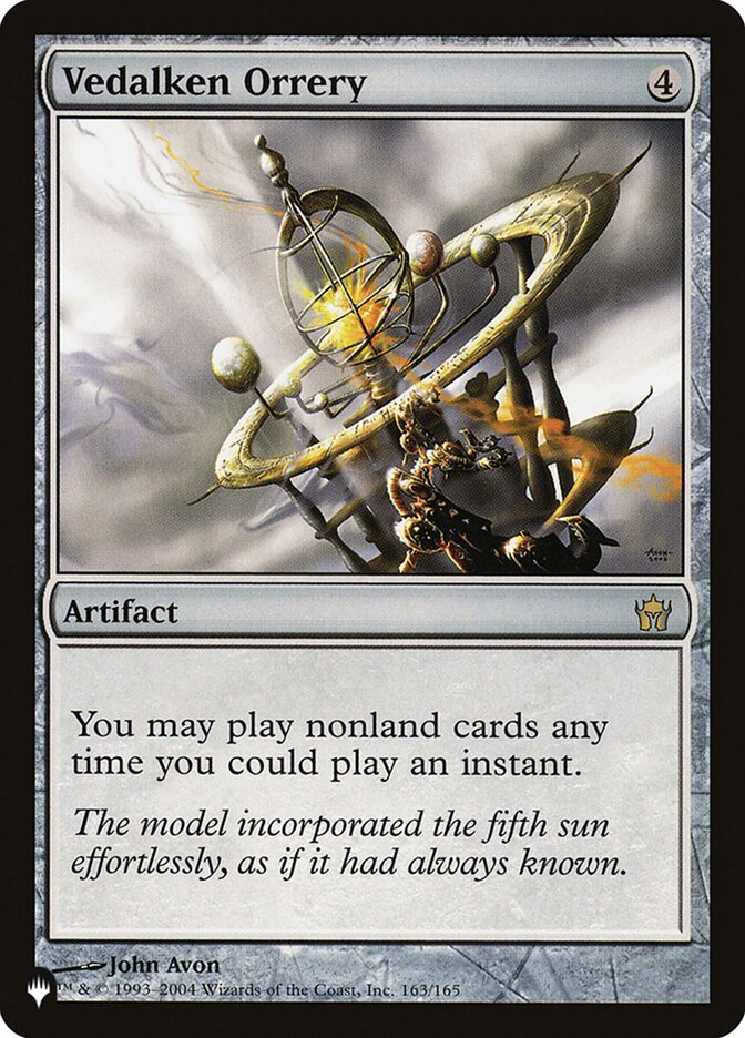 Vedalken Orrery 5DN-163/5075 (The List Reprints)  | Good Games Modbury