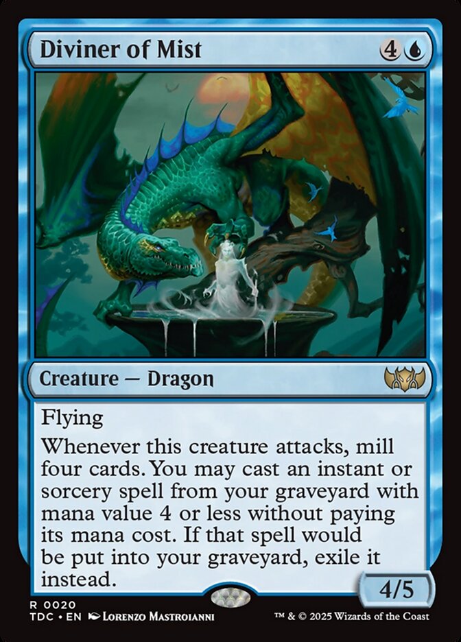 Diviner of Mist 20/413 (Commander: Tarkir: Dragonstorm)  | Good Games Modbury