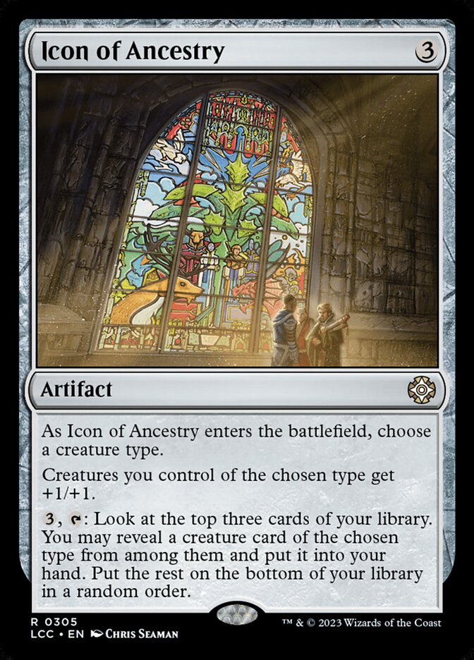Icon of Ancestry 305 (Commander: The Lost Caverns of Ixalan)  | Good Games Modbury