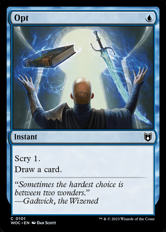 Opt 101 (Commander: Wilds of Eldraine)  | Good Games Modbury