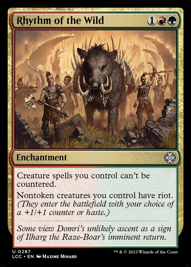 Rhythm of the Wild 287/370 (Commander: The Lost Caverns of Ixalan)  | Good Games Modbury