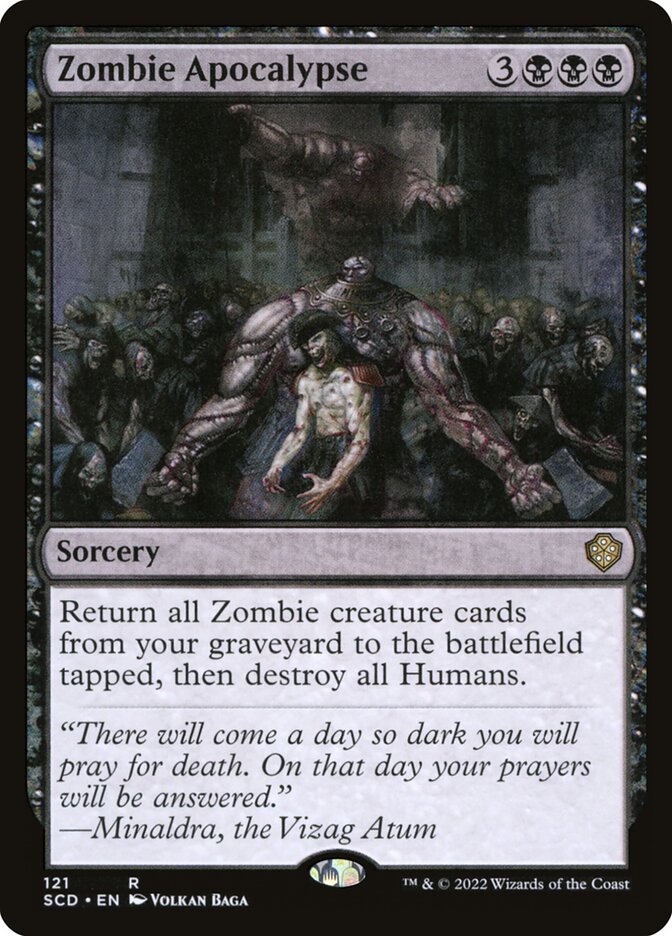 Zombie Apocalypse 121 (Starter Commander Decks)  | Good Games Modbury