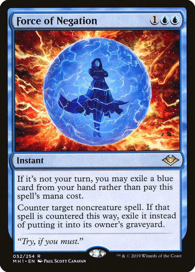 Force of Negation 52 (Modern Horizons)  | Good Games Modbury