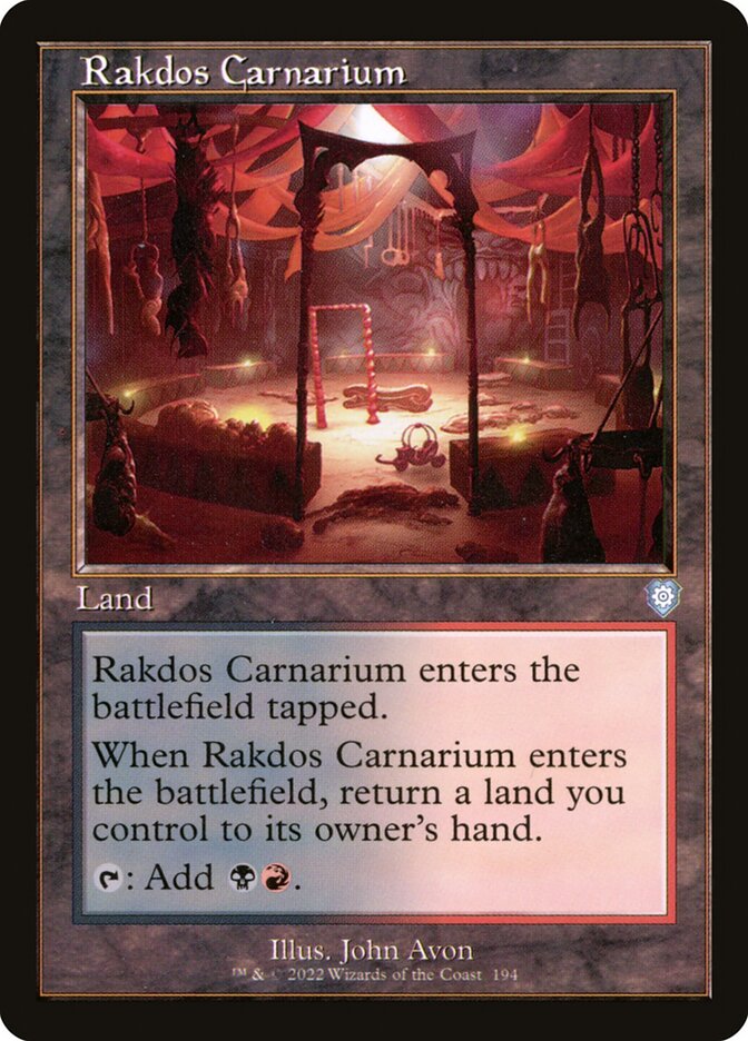 Rakdos Carnarium 194/40 (Commander: The Brothers' War)  | Good Games Modbury