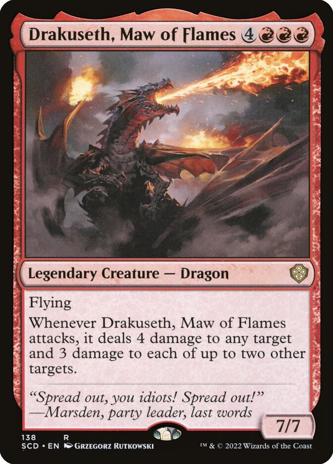 Drakuseth, Maw of Flames 138/352 (Starter Commander Decks)  | Good Games Modbury