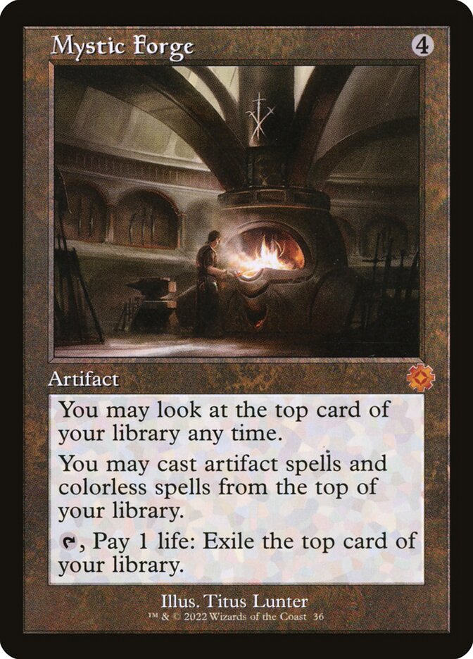 Mystic Forge 36 (The Brothers' War: Retro Frame Artifacts)  - Foil | Good Games Modbury