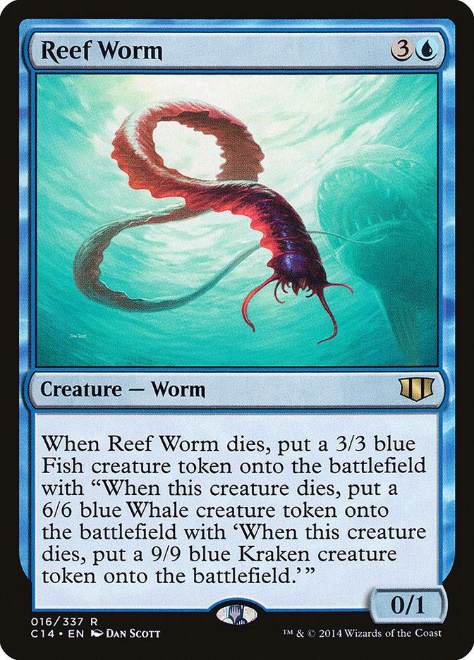 Reef Worm 16/337 (Commander 2014)  | Good Games Modbury