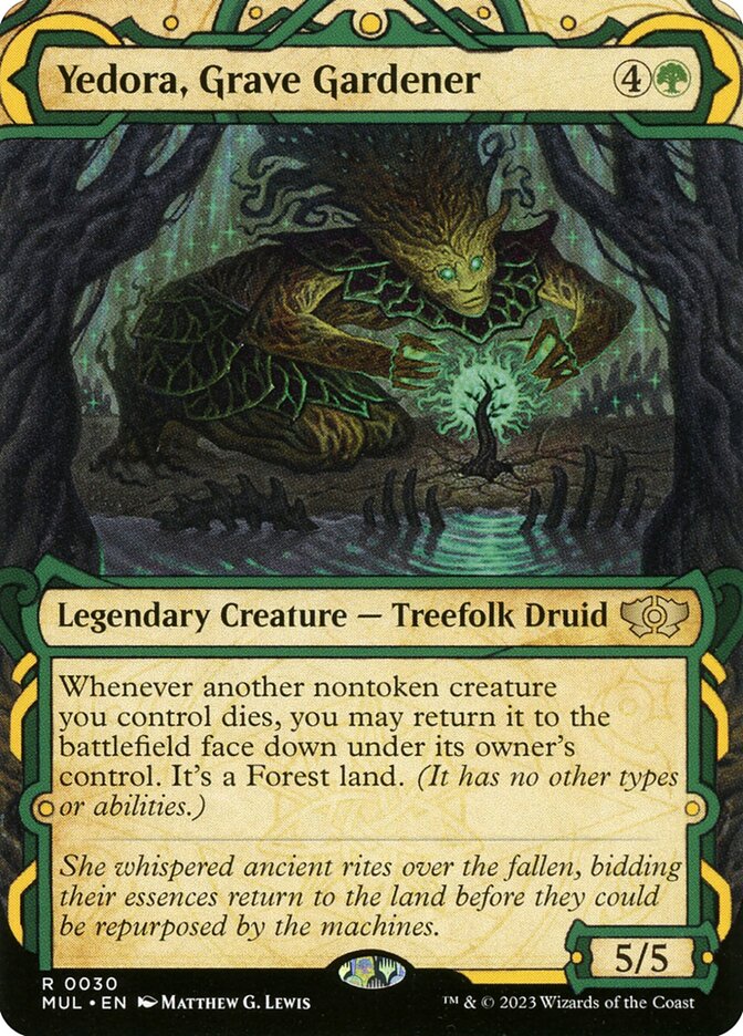 Yedora, Grave Gardener 30/65 (March of the Machine: Multiverse Legends)  - Showcase Foil | Good Games Modbury