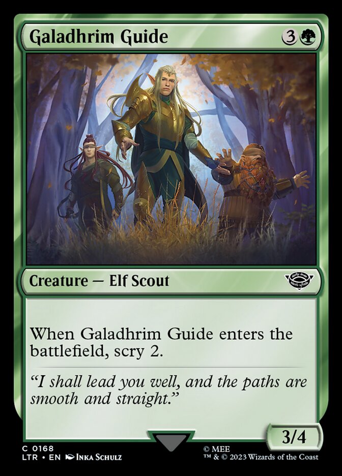 Galadhrim Guide 168/281 (Universes Beyond: The Lord of the Rings: Tales of Middle-earth)  - Foil | Good Games Modbury