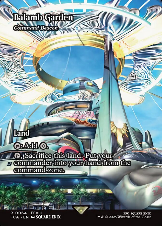 Balamb Garden - Command Beacon 64 (FINAL FANTASY: Through the Ages)  - Showcase Foil | Good Games Modbury