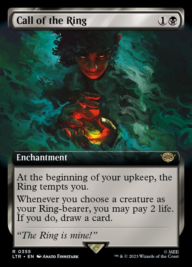 Call of the Ring 355 (Universes Beyond: The Lord of the Rings: Tales of Middle-earth)  - Extended Art Foil | Good Games Modbury