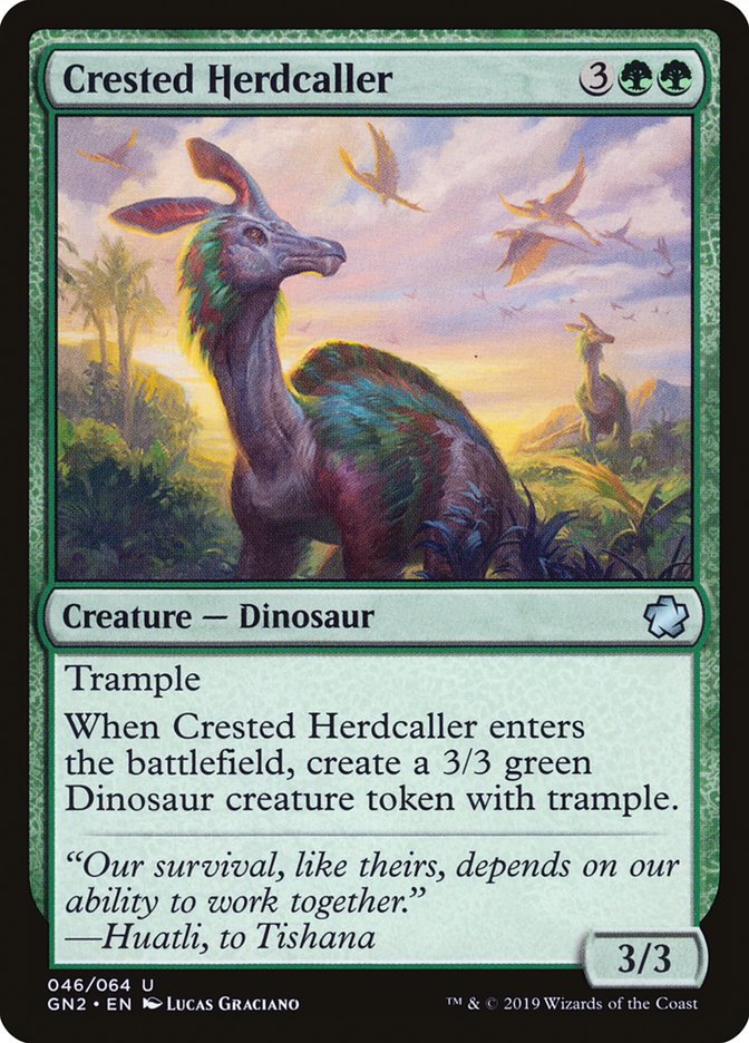Crested Herdcaller 46/64 (Magic Game Night 2019)  | Good Games Modbury