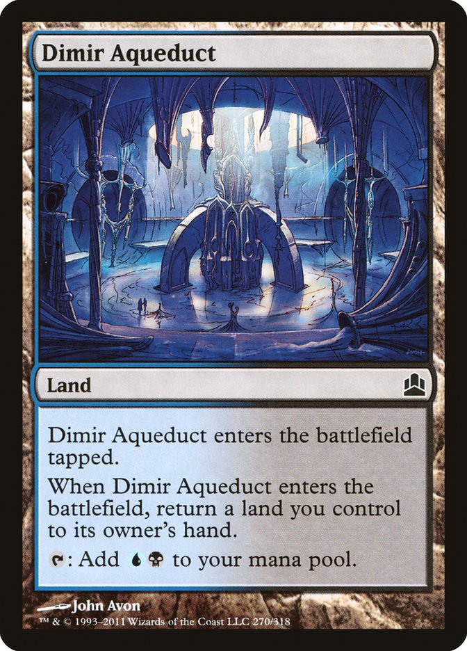 Dimir Aqueduct 270/318 (Commander)  | Good Games Modbury