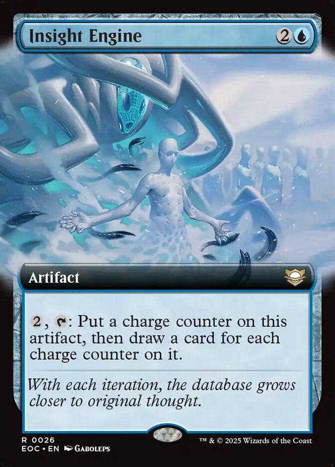 Insight Engine 26 (Commander: Edge of Eternities)  - Extended Art | Good Games Modbury