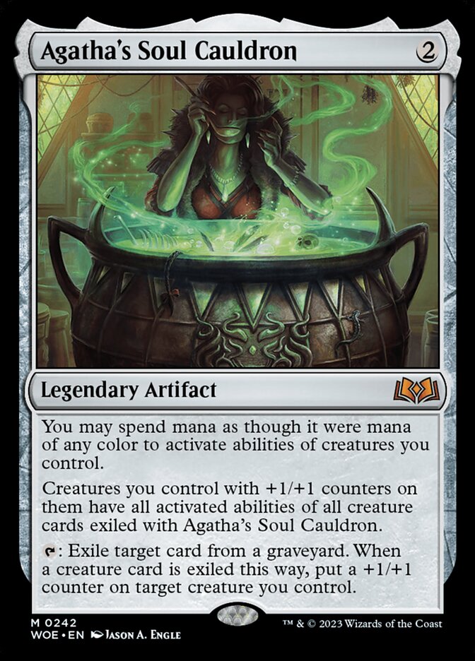 Agathas Soul Cauldron 242 (Wilds of Eldraine)  - Foil | Good Games Modbury
