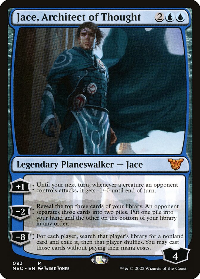Jace, Architect of Thought 93/38 (Commander: Kamigawa: Neon Dynasty)  | Good Games Modbury