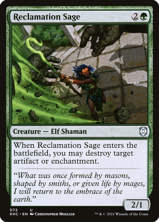Reclamation Sage 72/1 (Commander: Kaldheim)  | Good Games Modbury