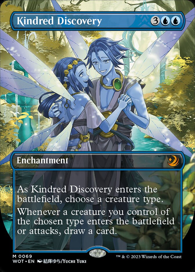 Kindred Discovery 69 (Wilds of Eldraine: Enchanting Tales)  - Borderless Foil | Good Games Modbury