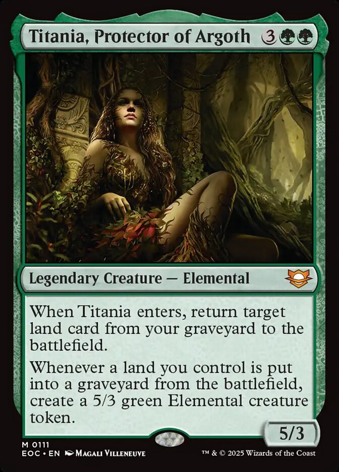 Titania, Protector of Argoth 111 (Commander: Edge of Eternities)  | Good Games Modbury