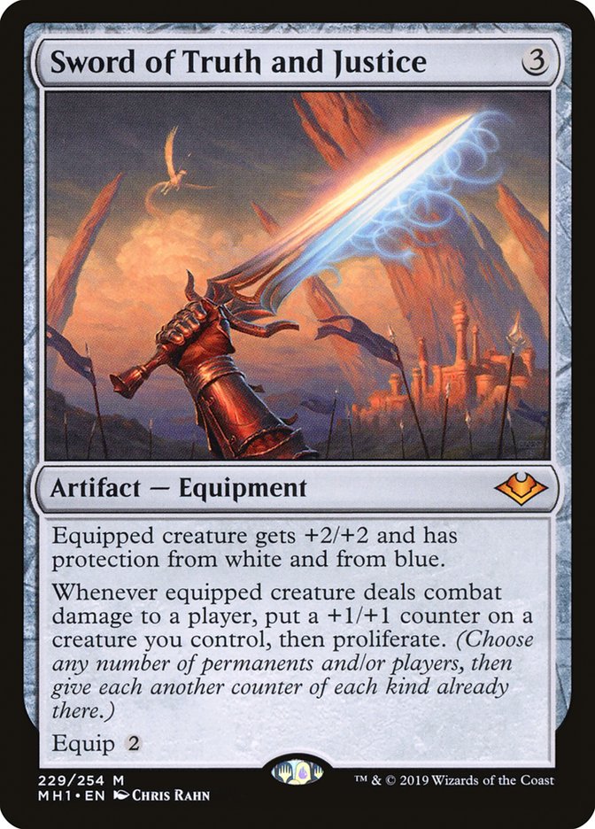Sword of Truth and Justice 229 (Modern Horizons)  | Good Games Modbury
