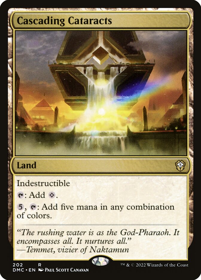 Cascading Cataracts 202/50 (Commander: Dominaria United)  | Good Games Modbury