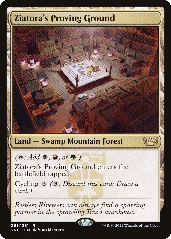 Ziatoras Proving Ground 261 (Streets of New Capenna)  - Foil | Good Games Modbury