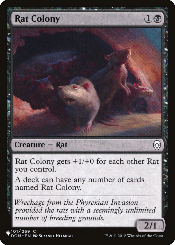 Rat Colony 101/269 (The List Reprints)  | Good Games Modbury