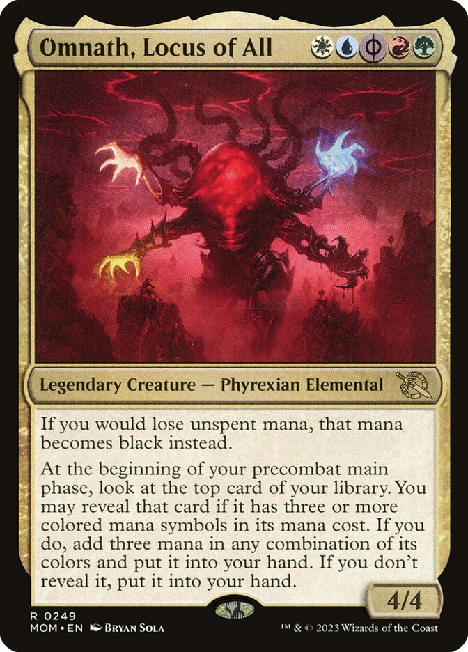 Omnath, Locus of All 249/291 (March of the Machine)  | Good Games Modbury