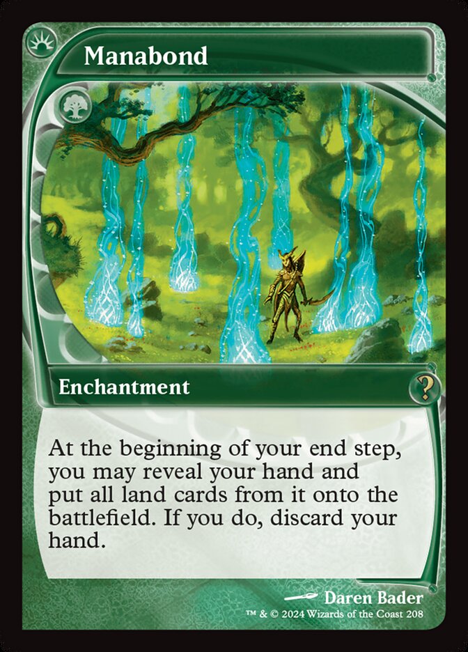 Manabond 208 (Mystery Booster 2)  - Future Sight Foil | Good Games Modbury