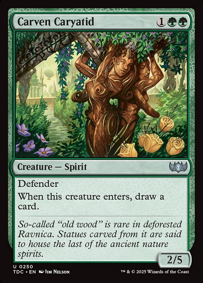 Carven Caryatid 250 (Commander: Tarkir: Dragonstorm)  | Good Games Modbury