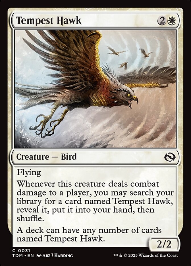 Tempest Hawk 31/291 (Tarkir: Dragonstorm)  - Foil | Good Games Modbury